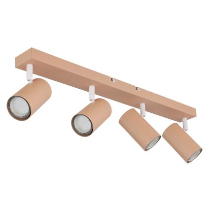 Globo - Точковий світильник 4xGU10/35W/230V помаранчевий