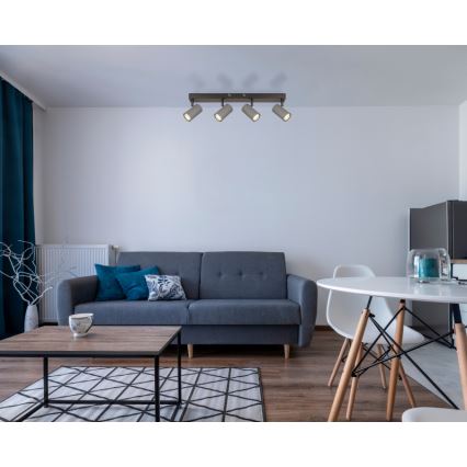 Globo - Точечный светильник 4xGU10/25W/230V