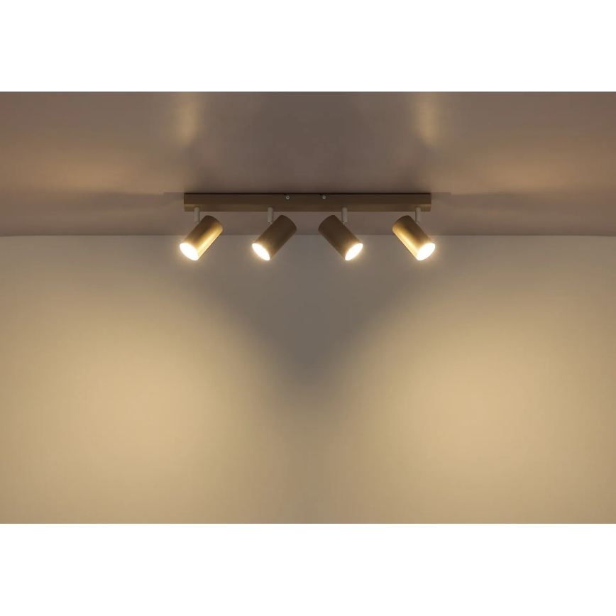 Globo - точечный светильник 4xGU10/35W/230V бежевый