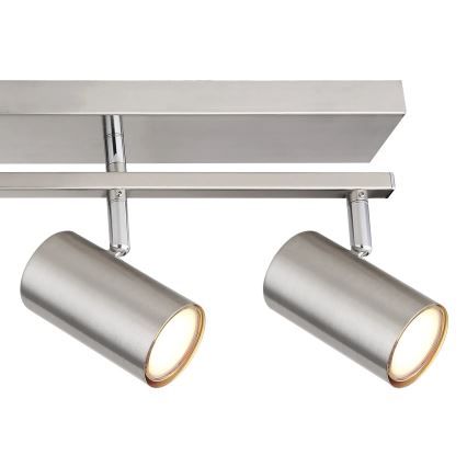 Globo - Точковий світильник 5xGU10/35W/230V матовий хром