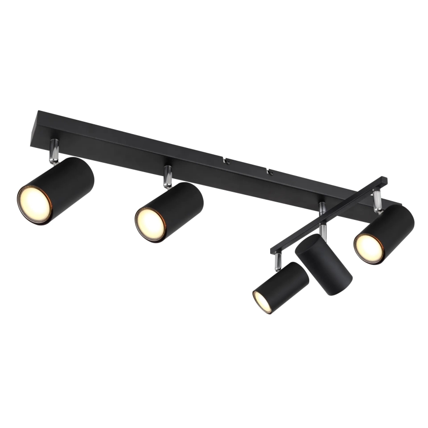 Globo - Точечный светильник 5xGU10/35W/230V черный