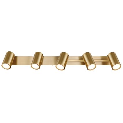 Globo - Точечный светильник 5xGU10/35W/230V золотистый