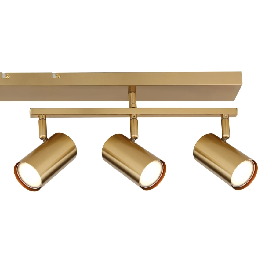 Globo - Точечный светильник 5xGU10/35W/230V золотистый