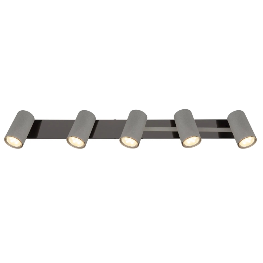 Globo - Точковий світильник 5xGU10/35W/230V сірий