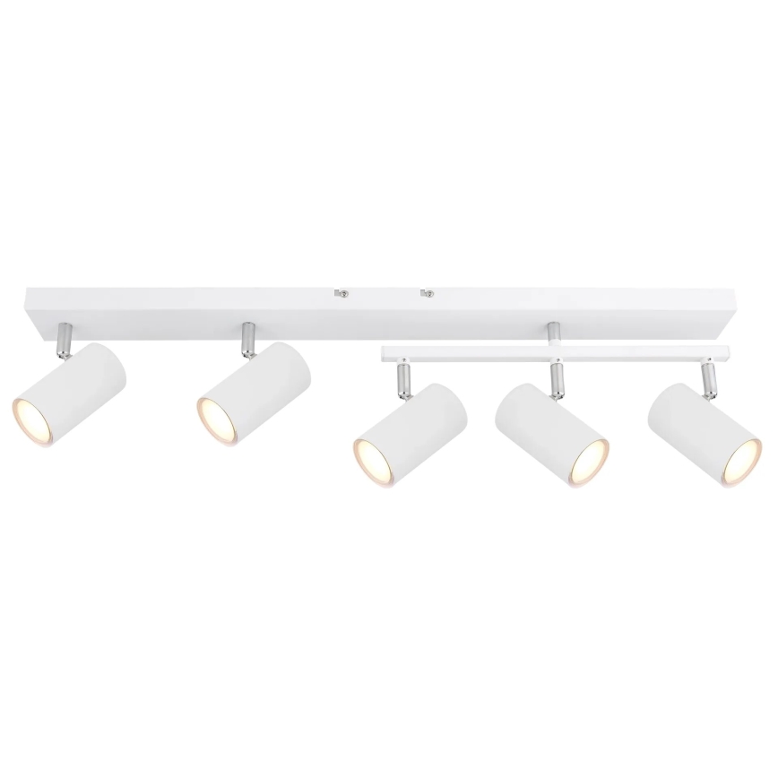 Globo - Точечный светильник 5xGU10/35W/230V белый