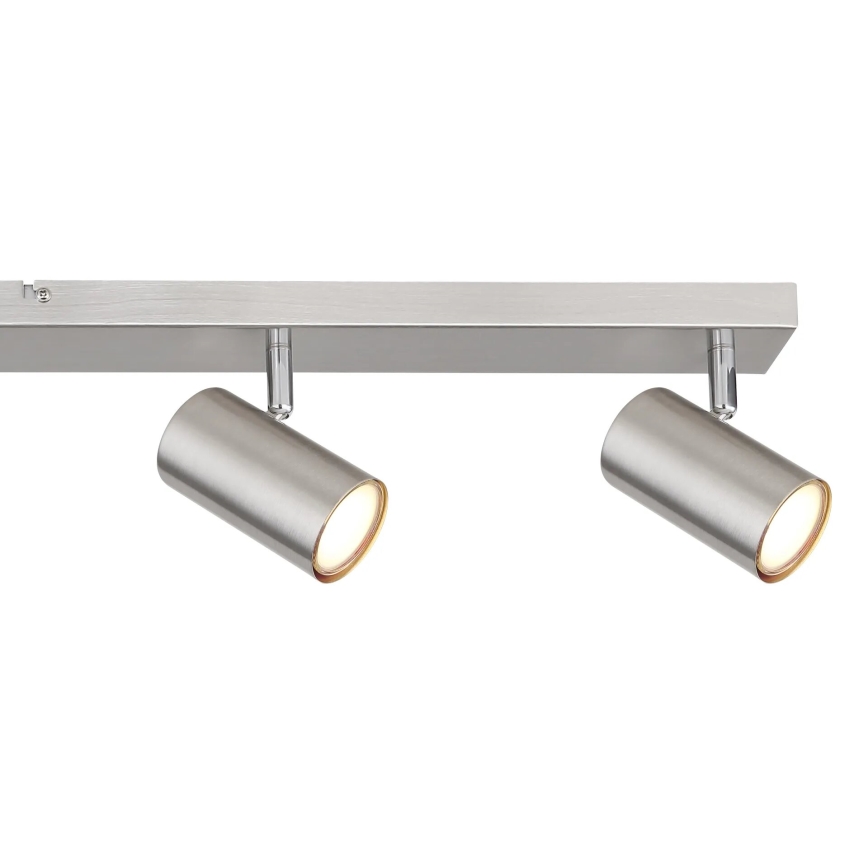 Globo - Точечный светильник 6xGU10/35W/230V матовый хром