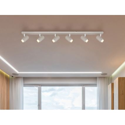 Globo - Точечный светильник 6xGU10/35W/230V бежевый