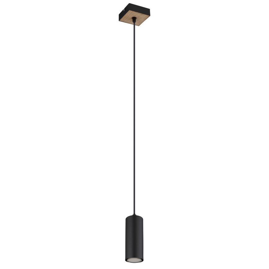 Globo - Підвісна люстра 1xGU10/35W/230V чорний/коричневий