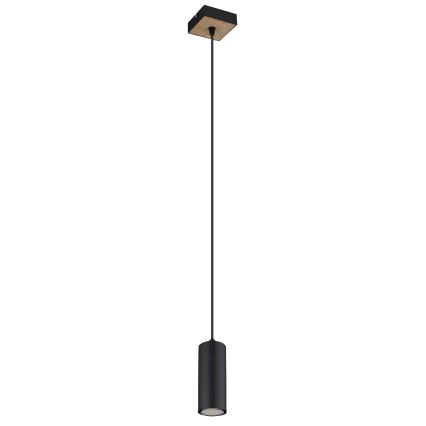 Globo - Подвесная люстра 1xGU10/35W/230V черная/коричневая