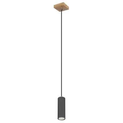 Globo - Подвесная люстра 1xGU10/35W/230V серая/коричневая