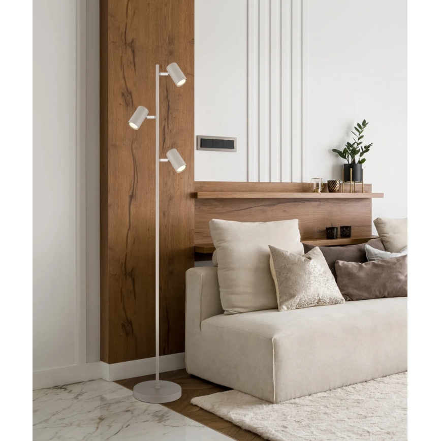 Globo - Торшер 3xGU10/5W/230V бежевый