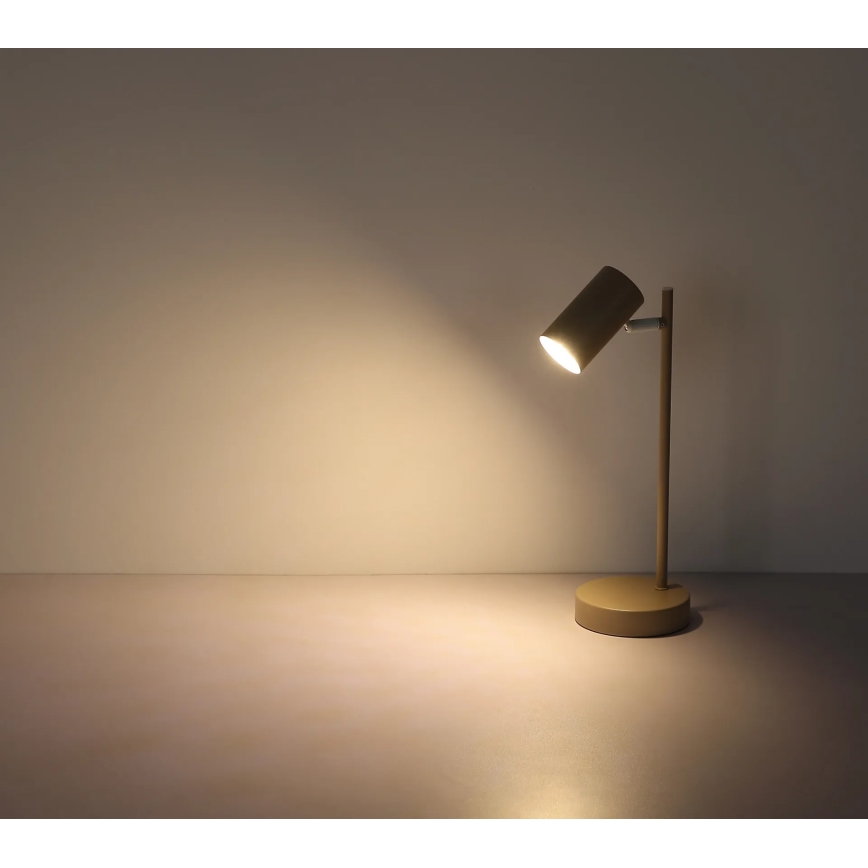 Globo - настільна лампа 1xGU10/5W/230V бежевого кольору