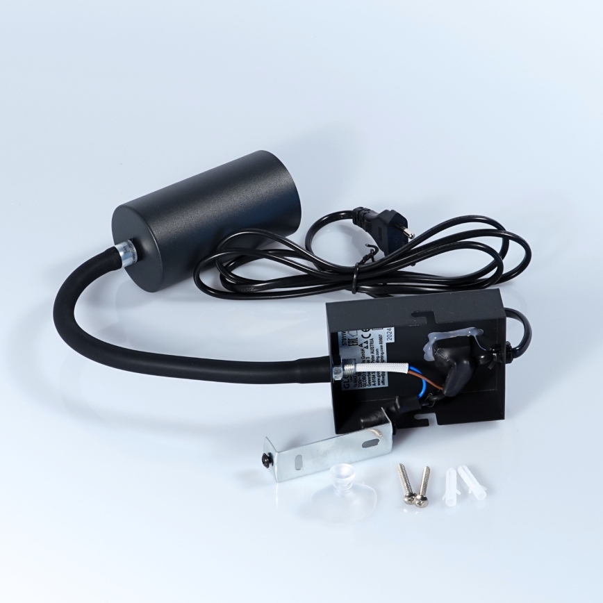 Globo - Гибкая настенная лампа 1xGU10/25W/230V черный