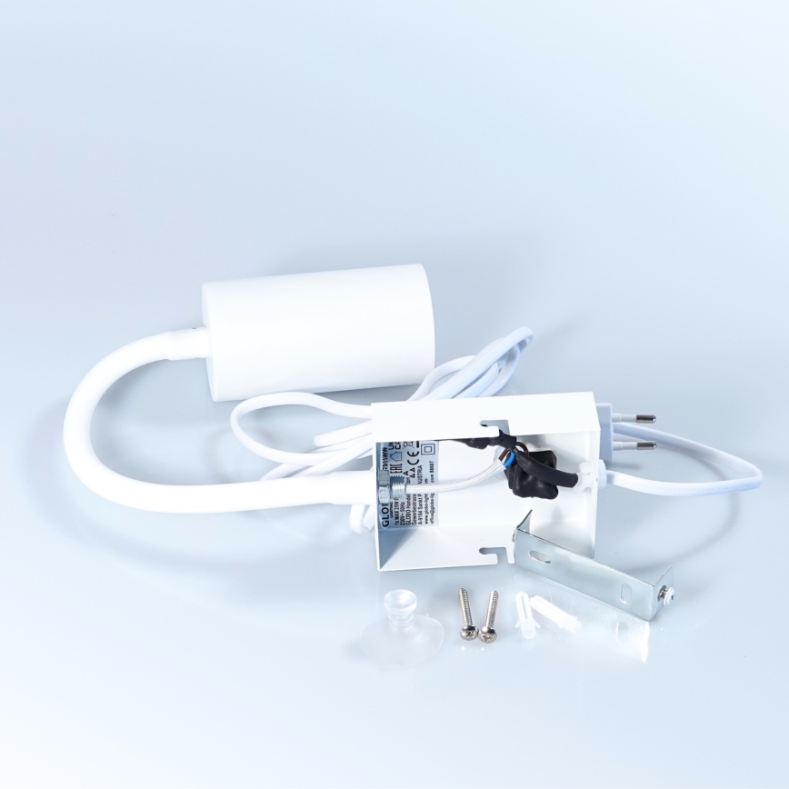 Globo - Гнучка настінна лампа 1xGU10/25W/230V біла