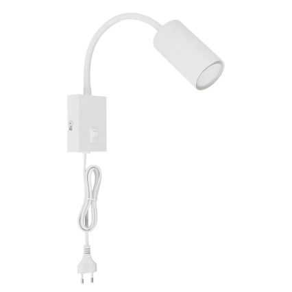 Globo - Гнучка настінна лампа 1xGU10/25W/230V білий