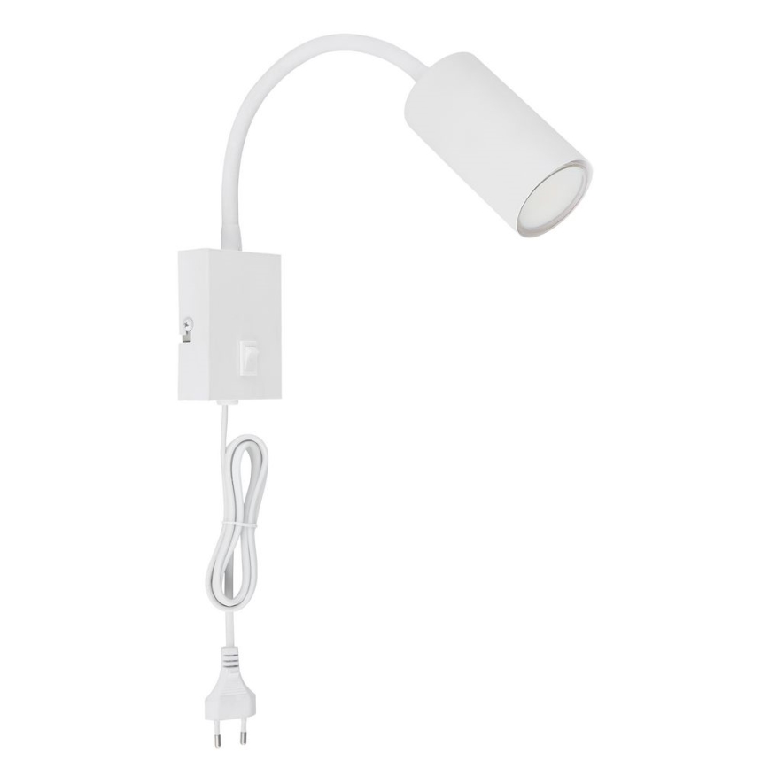Globo - Гнучка настінна лампа 1xGU10/25W/230V білий