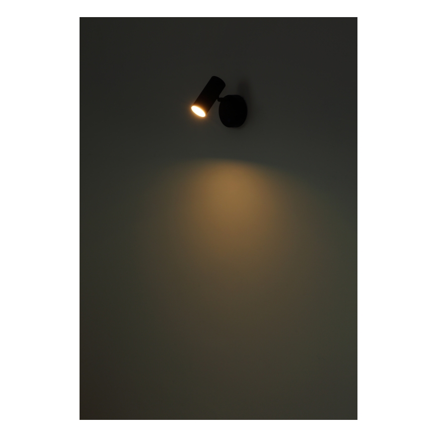 Globo - LED диммируемый перезаряжаемый настенный точечный светильник LED/0,4W/3,7V 1800 mAh черный