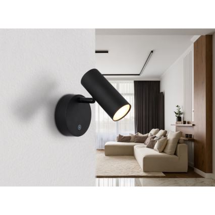 Globo - Светодиодный настенный точечный светильник с регулированием яркости LED/0,4W/3,7V 1800 mAh
