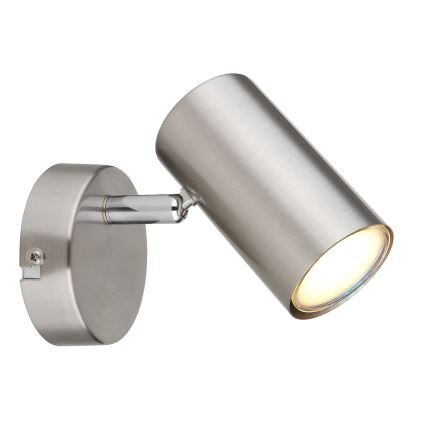 Globo - Настенный точечный светильник 1xGU10/25W/230V матовый хром