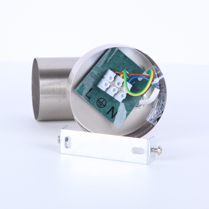 Globo - Настінний точковий світильник 1xGU10/25W/230V матовий хром