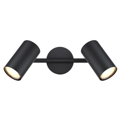 Globo - Точечный светильник 2xGU10/25W/230V черный