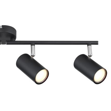 Globo - Точковий світильник 4xGU10/25W/230V чорний