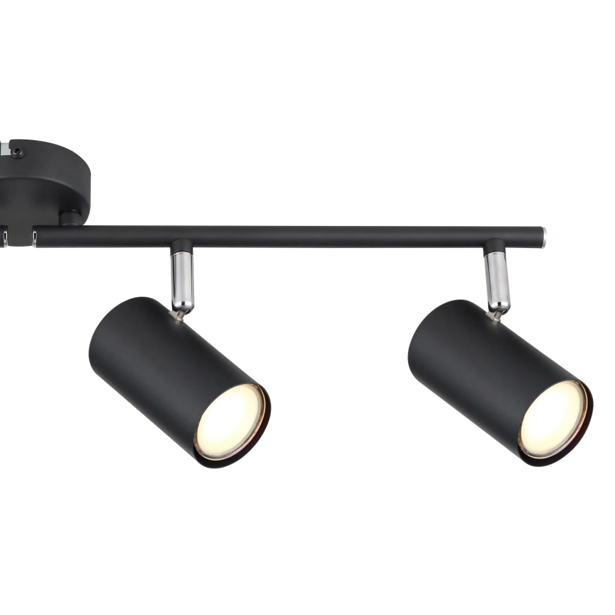 Globo - Точковий світильник 4xGU10/25W/230V чорний