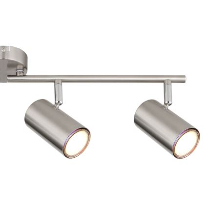 Globo - Точковий світильник 4xGU10/25W/230V матовий хром