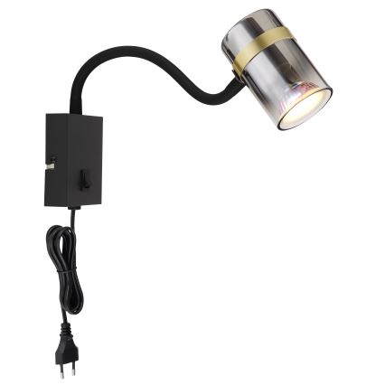 Globo - Гнучка настінна лампа 1xGU10/8W/230V