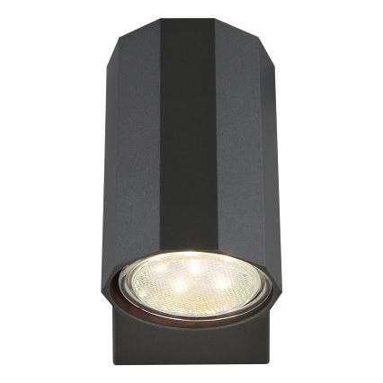 Globo - Настенный точечный светильник 1xGU10/25W/230V черный