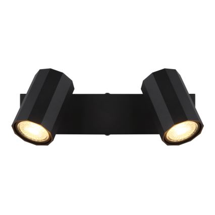 Globo - Точечный светильник 2xGU10/25W/230V черный