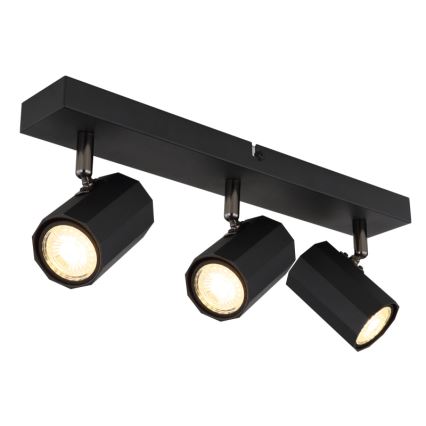 Globo - Точечный светильник 3xGU10/25W/230V черный