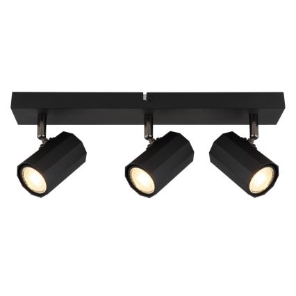 Globo - Точечный светильник 3xGU10/25W/230V черный
