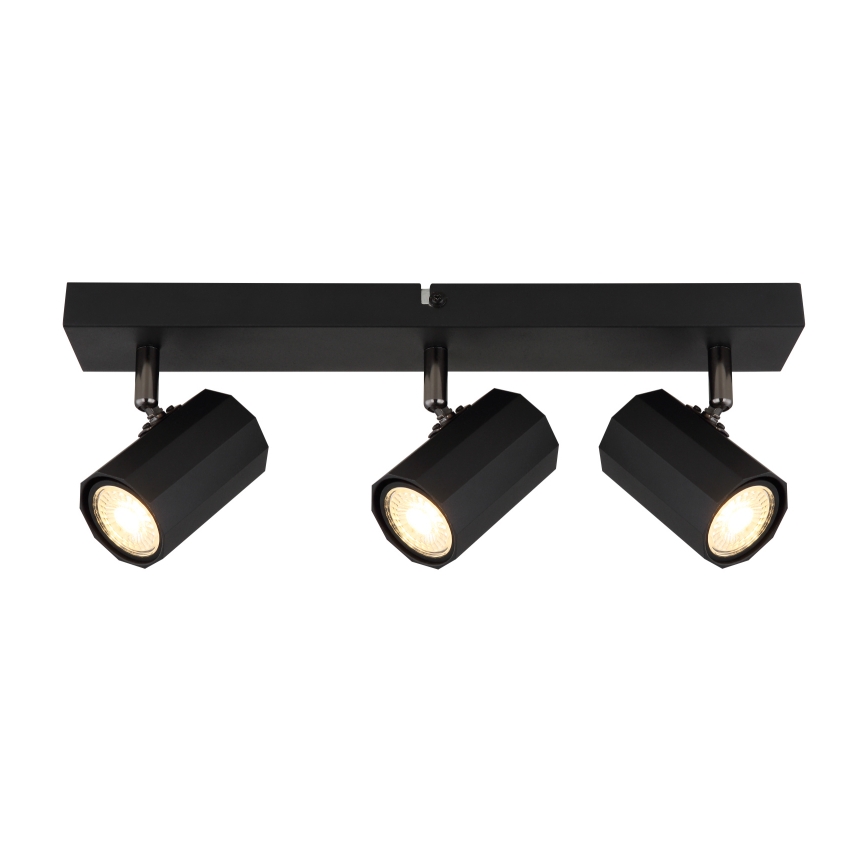 Globo - Точечный светильник 3xGU10/25W/230V черный
