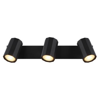 Globo - Точечный светильник 3xGU10/25W/230V черный