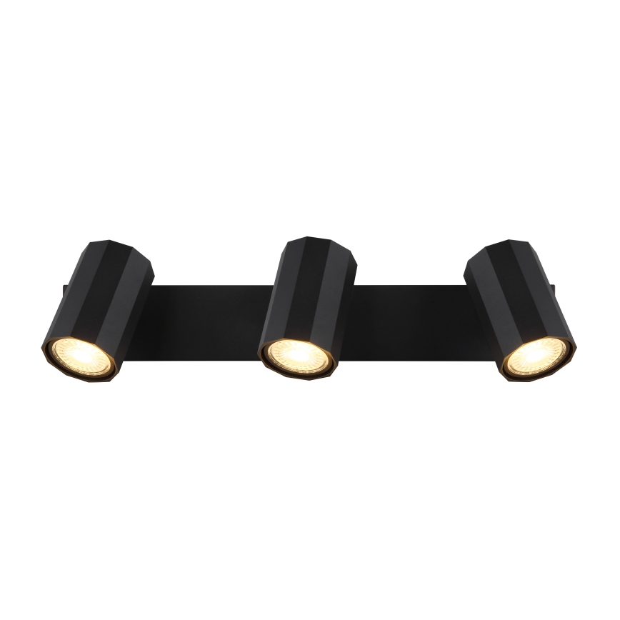 Globo - Точечный светильник 3xGU10/25W/230V черный
