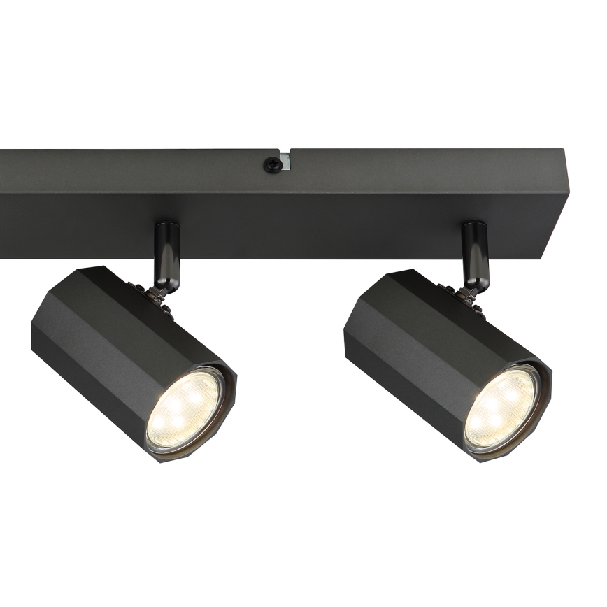 Globo - Точечный светильник 4xGU10/25W/230V черный