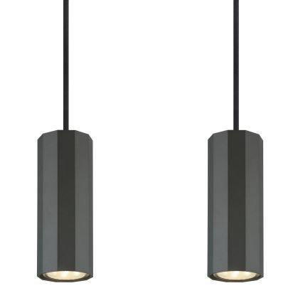 Globo - Подвесная люстра 4xGU10/25W/230V черный