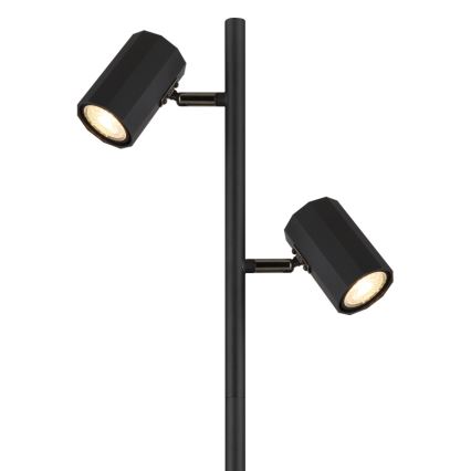 Globo - Торшер 2xGU10/5W/230V черный