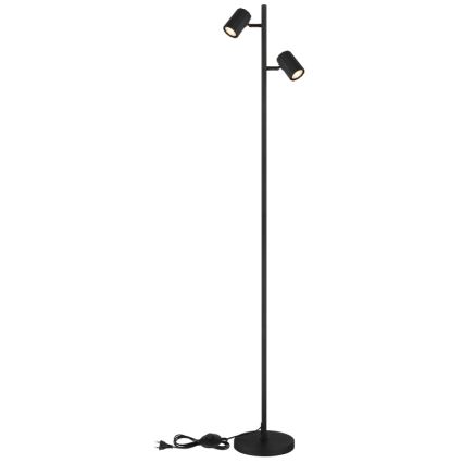 Globo - Торшер 2xGU10/5W/230V черный
