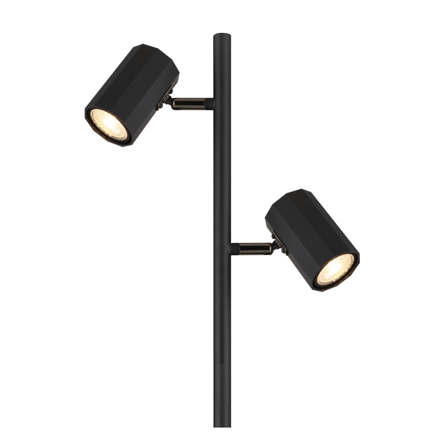 Globo - Торшер 2xGU10/5W/230V черный