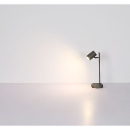 Globo - Настільна лампа 1xGU10/5W/230V чорний