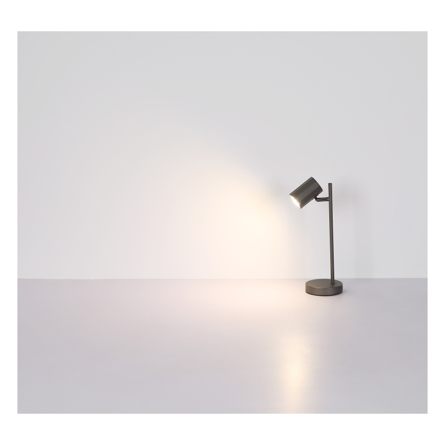 Globo - Настільна лампа 1xGU10/5W/230V чорний