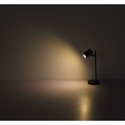 Globo - Настольная лампа 1xGU10/5W/230V черный