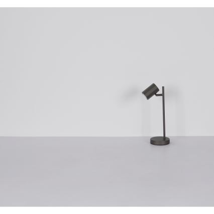 Globo - Настольная лампа 1xGU10/5W/230V черный