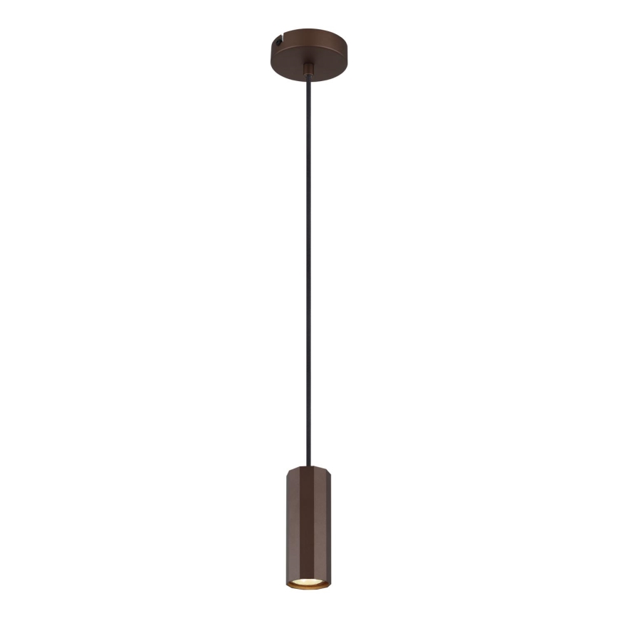 Globo - Підвісна люстра 1xGU10/25W/230V коричневий