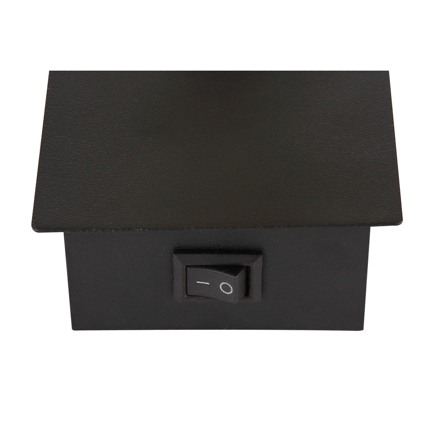 Globo - Настенный точечный светильник 1xGU10/35W/230V черная