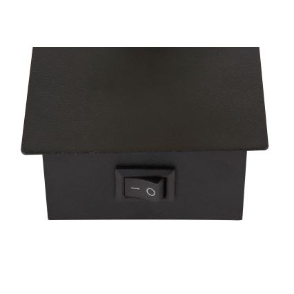Globo - Настінний точковий світильник 1xGU10/35W/230V чорний