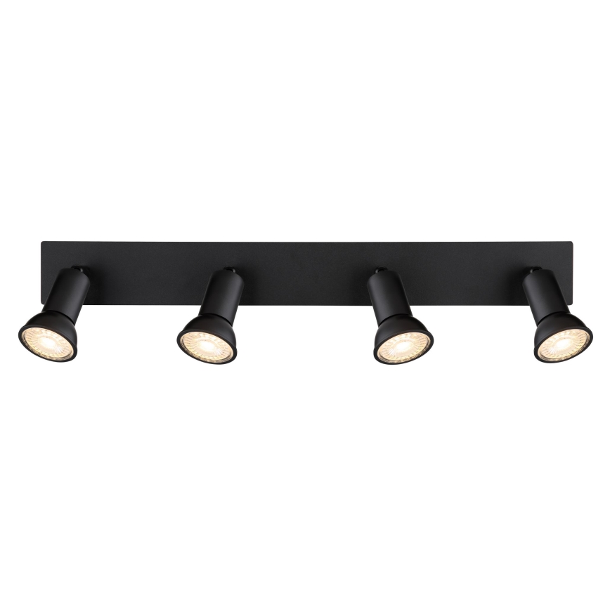 Globo - Точечный светильник 4xGU10/35W/230V черная