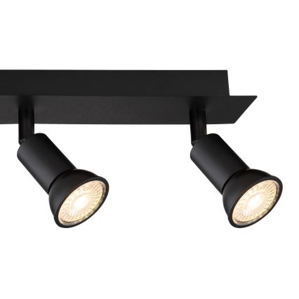 Globo - Точечный светильник 4xGU10/35W/230V черная